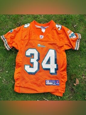 NFL Miami Dolphins #34 Williams Jersey Kids Small 8